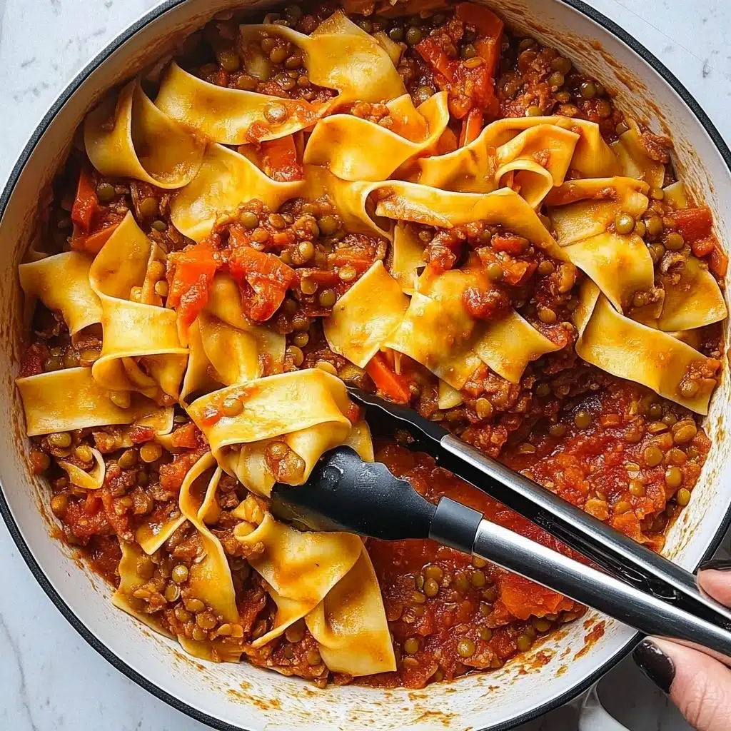 Lentil Pasta Recipe - Recipe Image