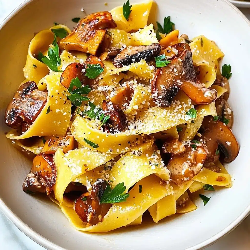Mushroom Pasta Recipe - Recipe Image