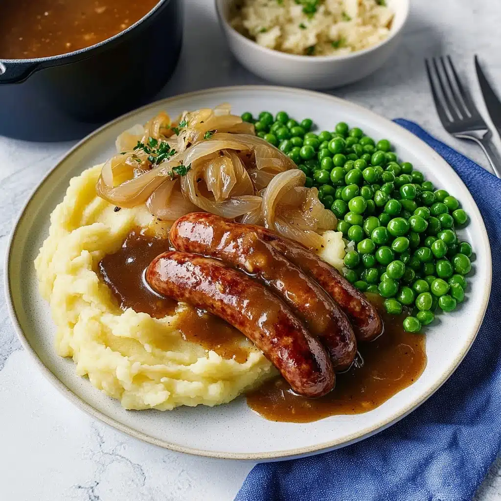 Sausage and Mash Recipe - Recipe Image