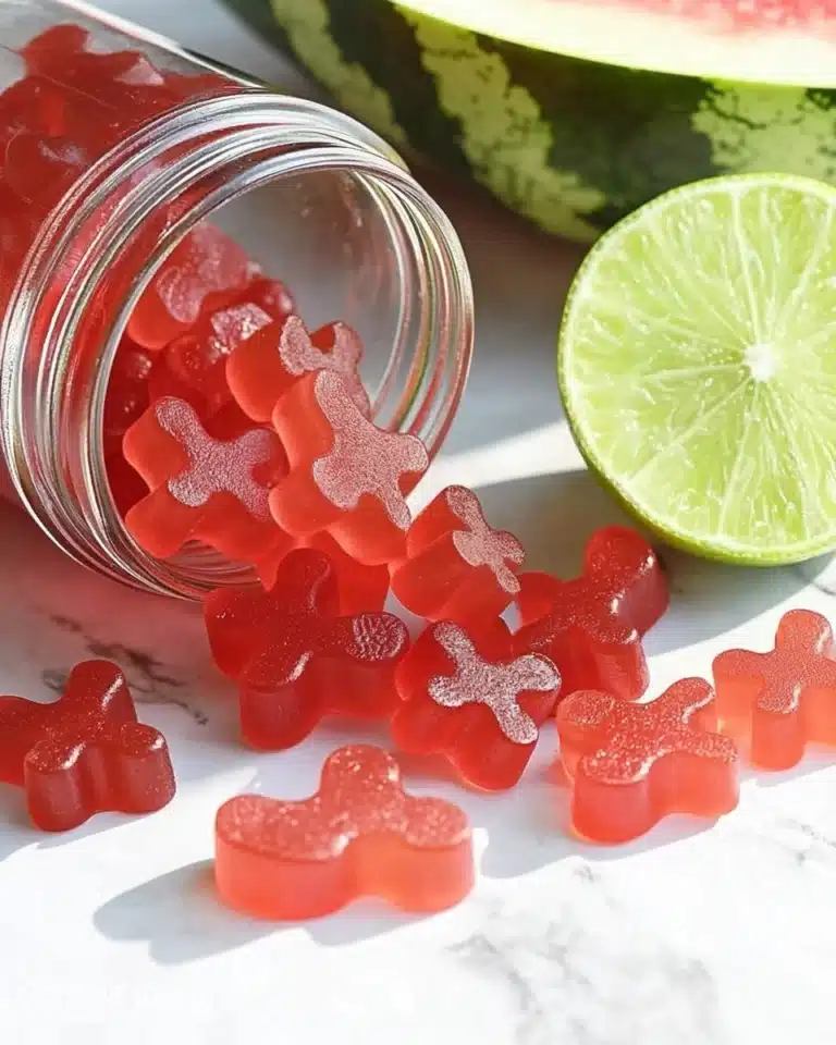 Homemade Sour Watermelon Gummies Recipe