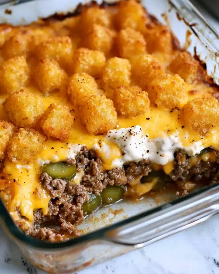 The BEST Tater Tot Casserole Recipe