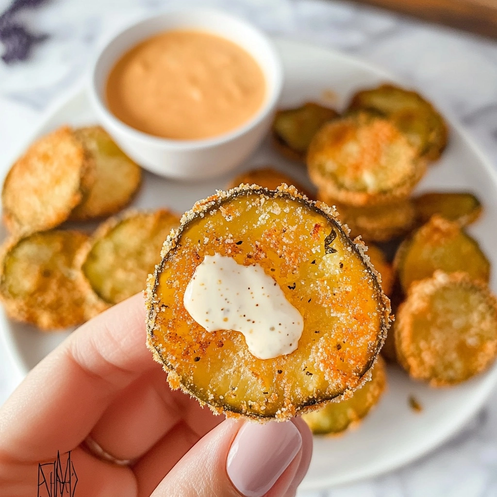 Air Fryer Fried Pickles Recipe - Recipe Image