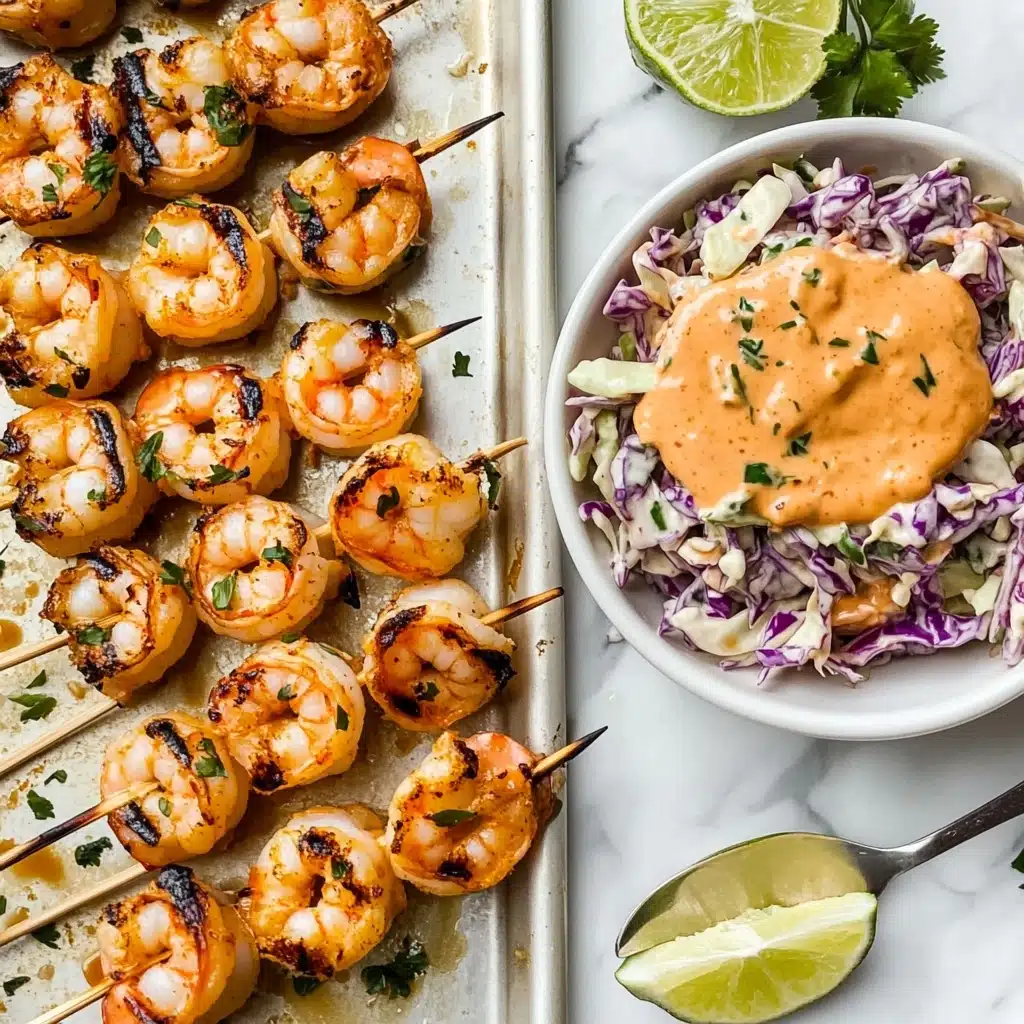 Bang Bang Shrimp Skewers Recipe - Recipe Image
