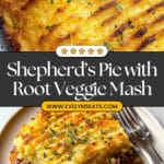Cozy Shepherd’s Pie with Root Veggie Mash Recipe