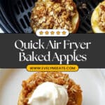 Air Fryer Baked Apples Recipe
