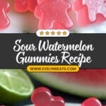 Homemade Sour Watermelon Gummies Recipe