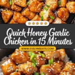 15-Minute Honey Garlic Chicken Recipe