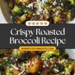 Best Ever Roasted Broccoli with Lemon and Parmesan Recipe