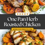 Herb Roasted Vegetables & Chicken Recipe