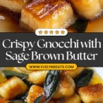Crispy Pan Fried Gnocchi with Brown Butter Recipe