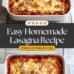 The Easiest Lasagna Ever Recipe