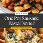 One Pot Sausage Pasta Recipe
