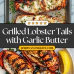 Grilled Lobster Tail with Garlic Butter Recipe