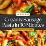 Creamy Sausage Pasta Recipe