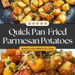 Pan-Fried Parmesan Potatoes Recipe