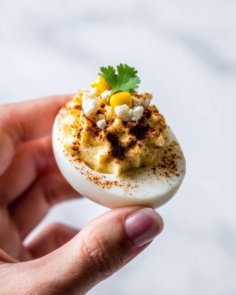Air Fryer Fried Deviled Eggs Recipe
