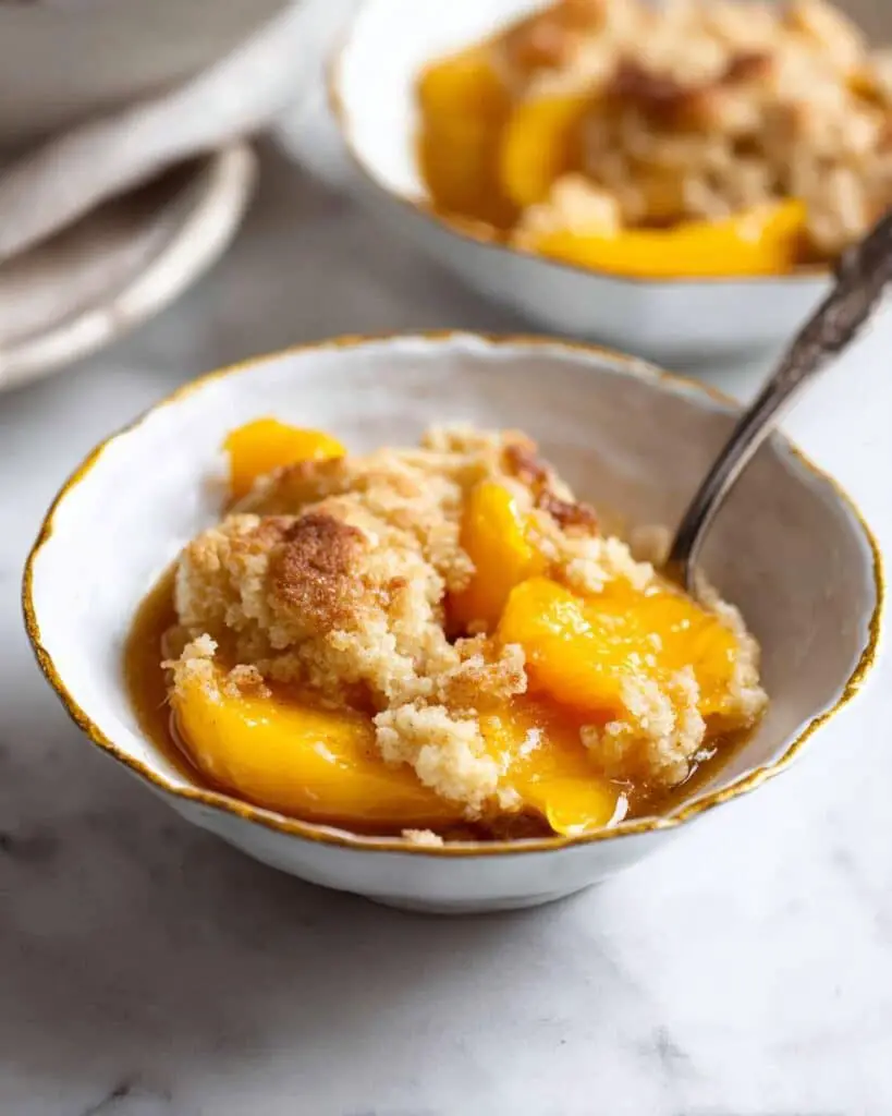 Sweet and Juicy Peach Cobbler Recipe