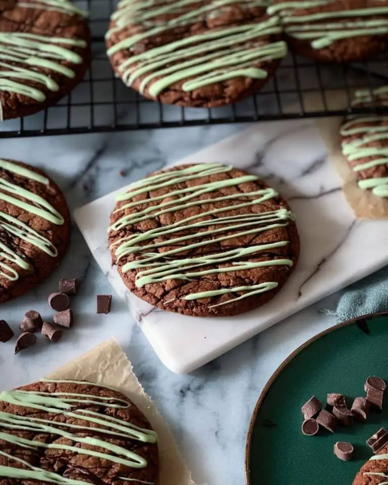 Mint Chocolate Chip Cookies Recipe