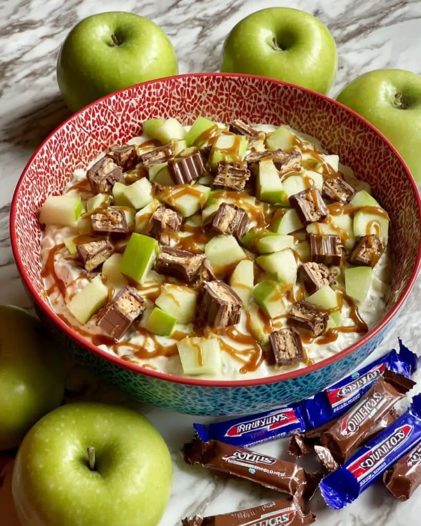 Snickers Caramel Apple Salad Recipe