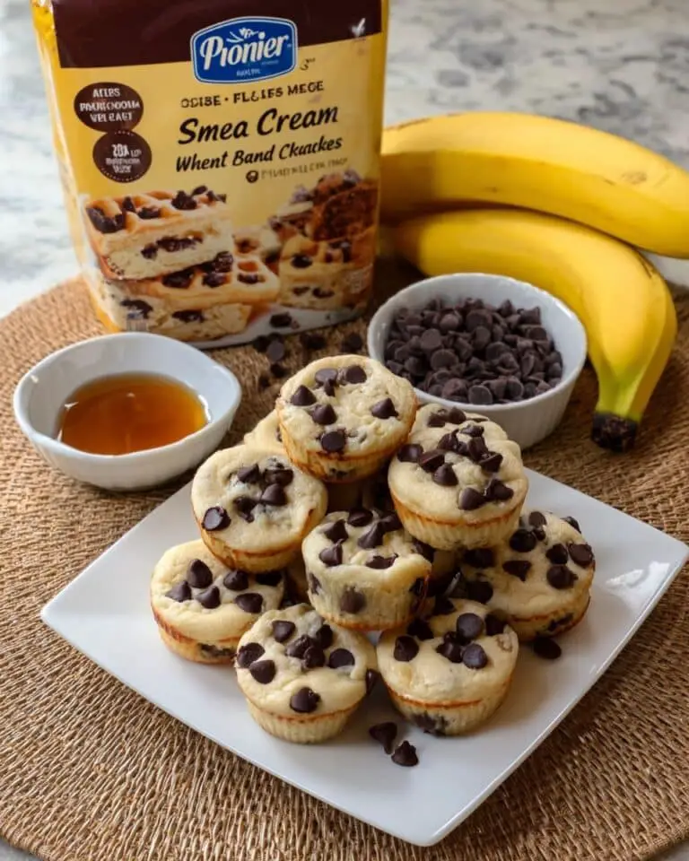 Banana Chocolate Chip Mini Muffins Recipe