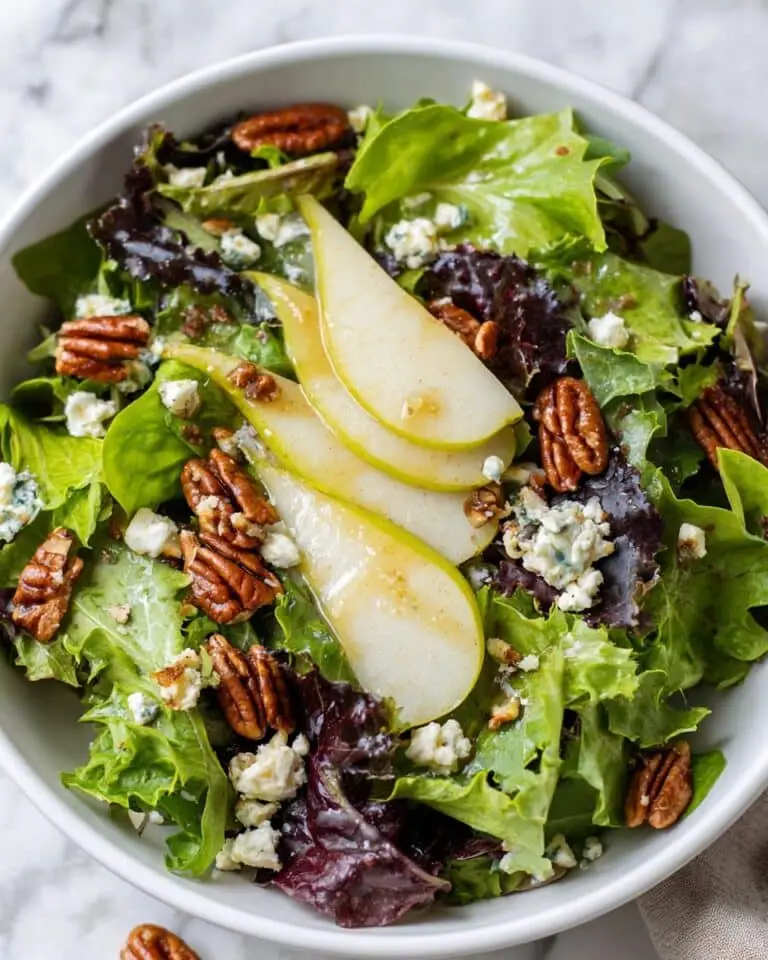 Autumn Salad with Pears Recipe