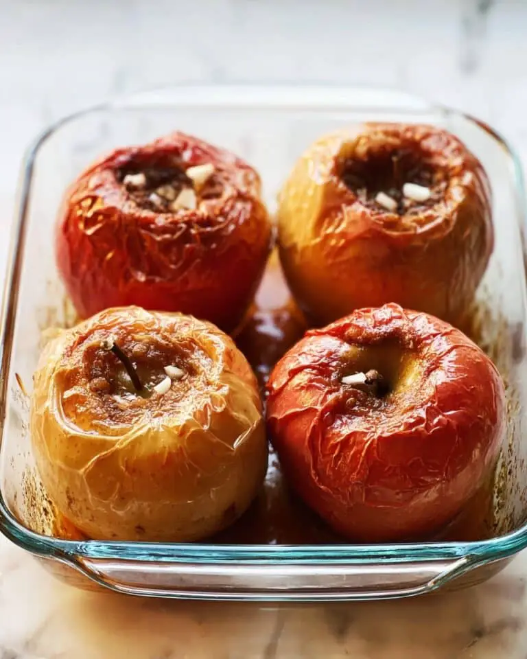Baked Apples with Cinnamon, Currants, and Pecans Recipe
