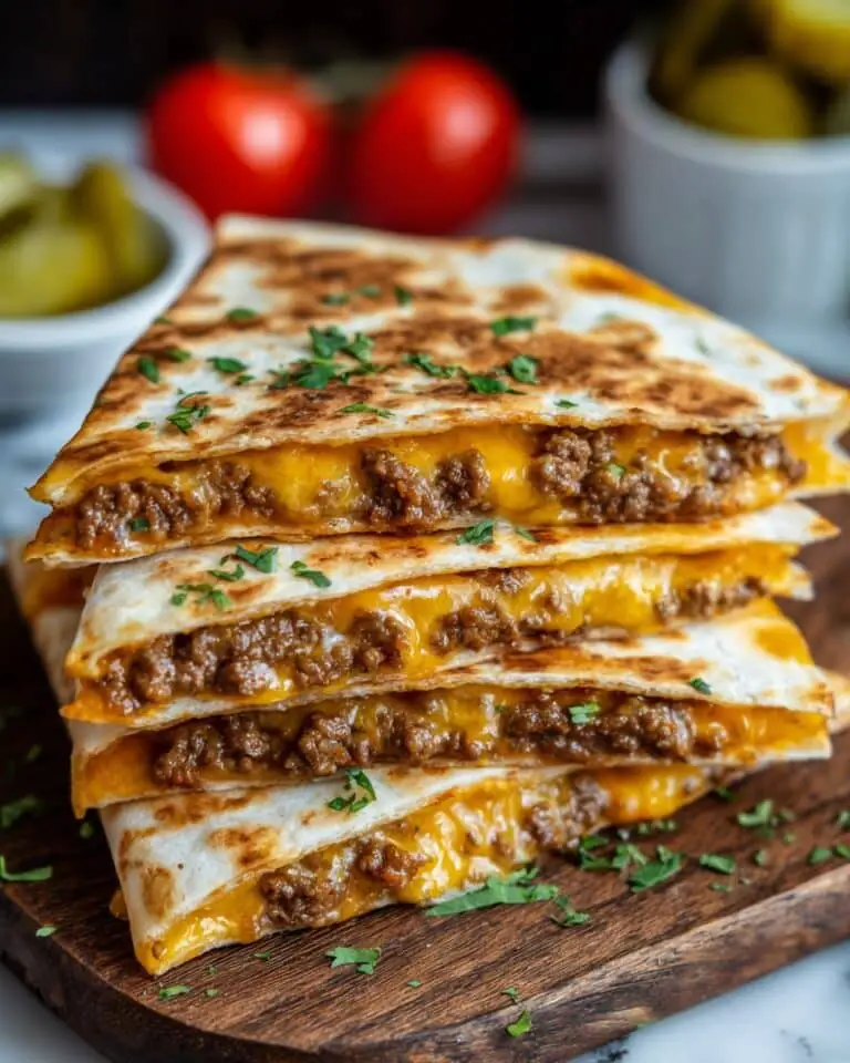 Smashburger Quesadillas Recipe