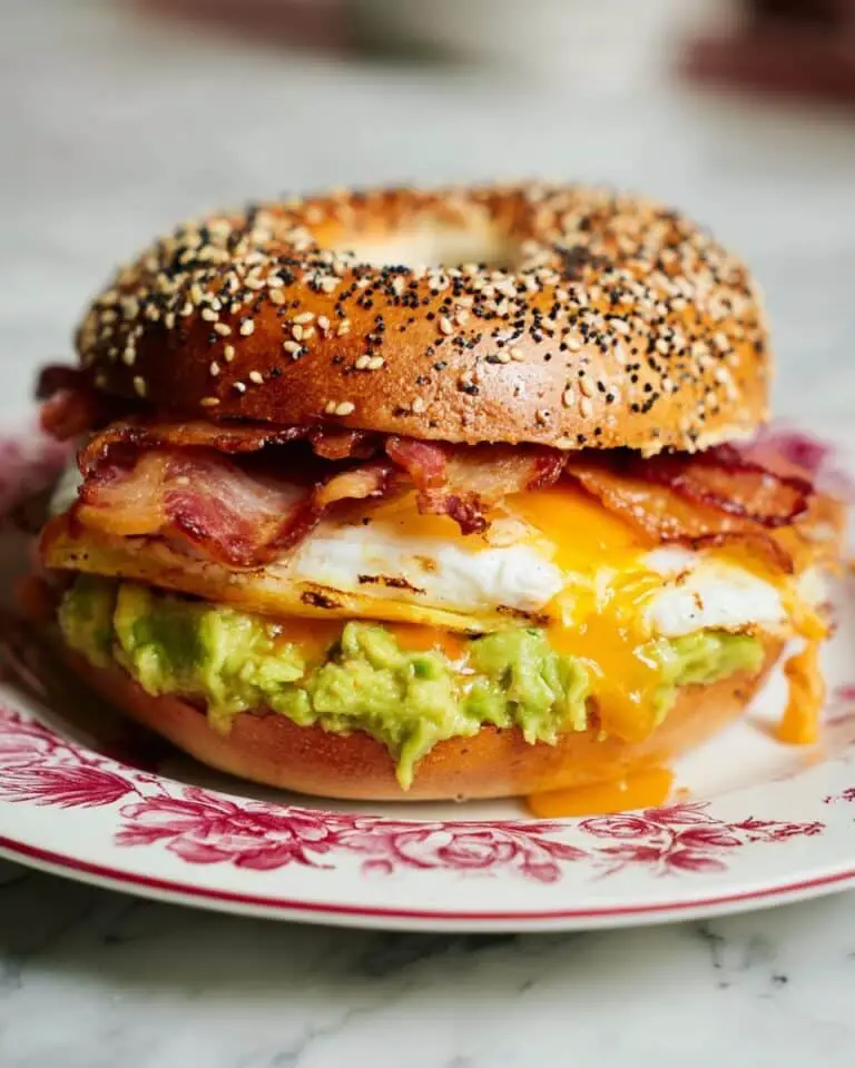 Ultimate Bagel Breakfast Sandwich Recipe