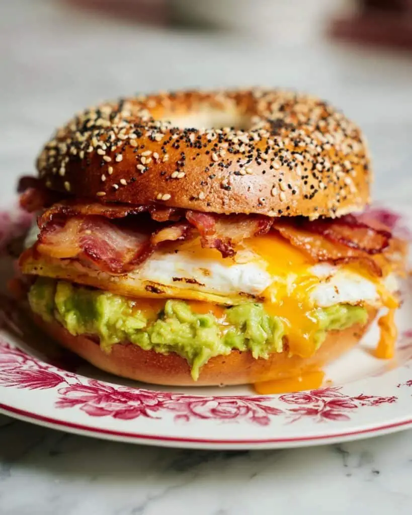 Ultimate Bagel Breakfast Sandwich Recipe