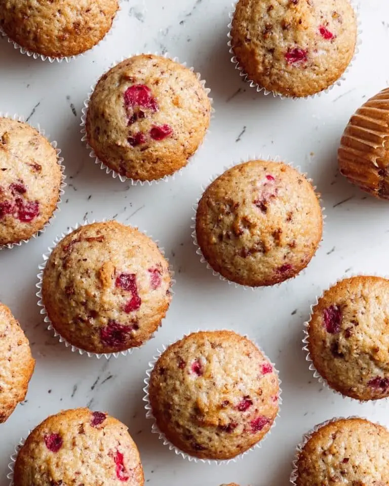 Cranberry Muffins with Orange Zest and Pecans Recipe