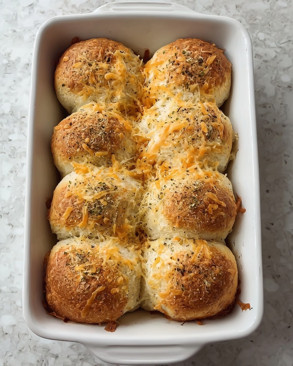 A close-up image shows a red rectangular plate with raised patterns holding a small red bowl filled with thick, creamy white sausage gravy speckled with black pepper and sausage chunks. Around the bowl, there are three golden-brown, baked biscuit sandwiches filled with scrambled yellow eggs and crispy bacon. A woman's hand with a French manicured nail holds one biscuit sandwich, dipping it into the gravy, showing the soft biscuit texture and egg filling. The plate sits on a white marbled surface. Photo taken with an iphone --ar 4:5 --v 7