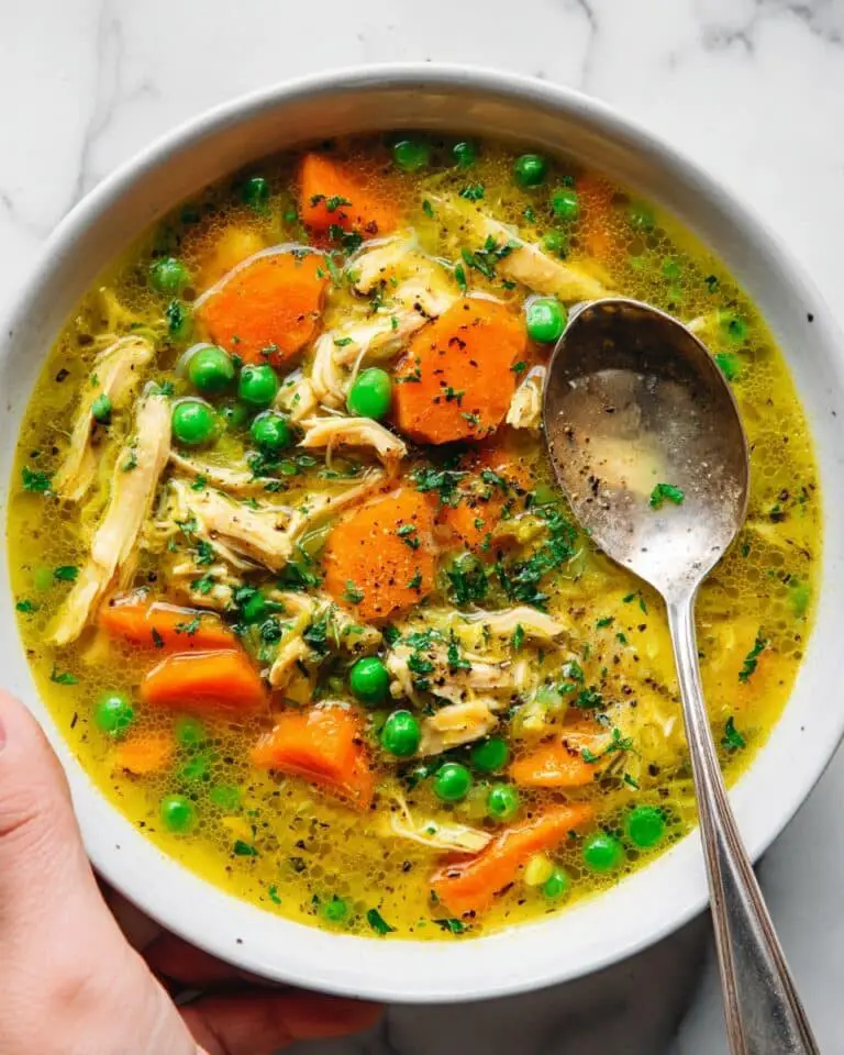 Anti-Inflammatory Turmeric Chicken Soup Recipe