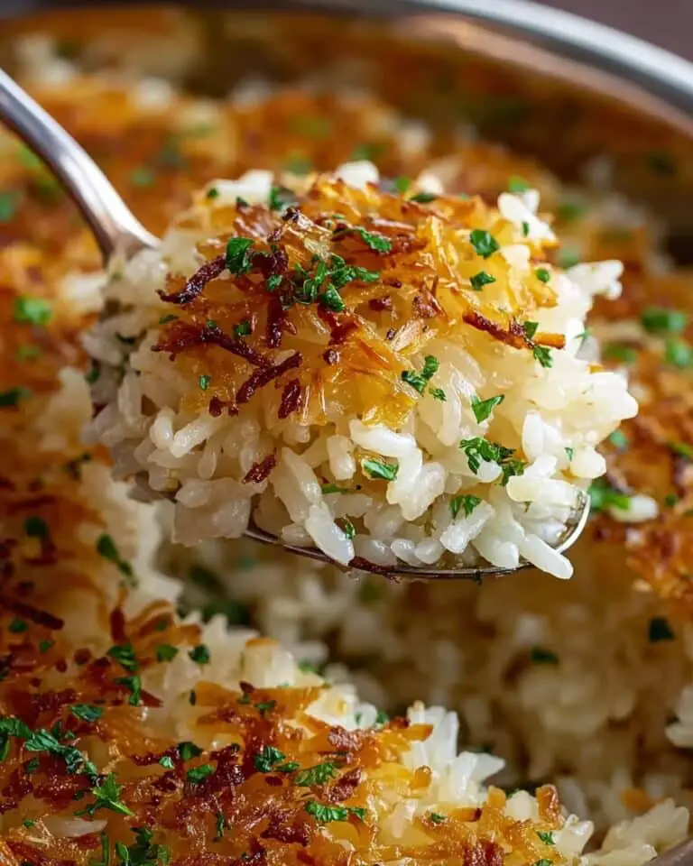 French Onion Soup Rice Recipe