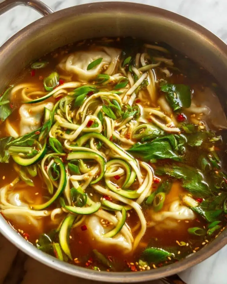 Gyoza Soup (Japanese Dumpling Soup) Recipe