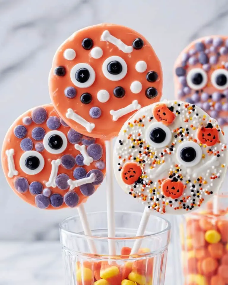 Here’s Looking at Boo Eyeball Pops Recipe