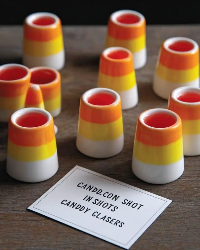 Candy Corn Shot Glasses Recipe