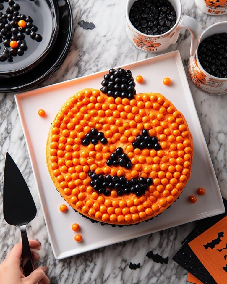 Jack-O’-Lantern Cake Recipe
