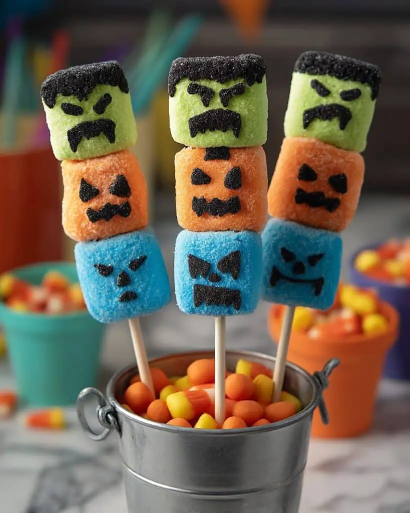 Meanie Marshmallows on the March! Recipe