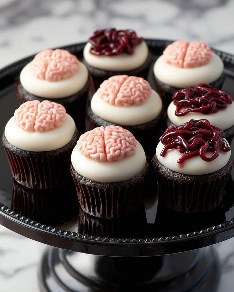 Intestine & Brain Cupcakes Recipe