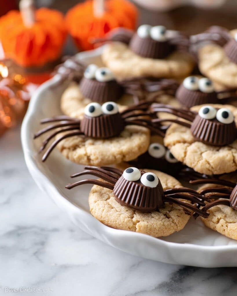 Peanut Butter Spider Cookies Recipe