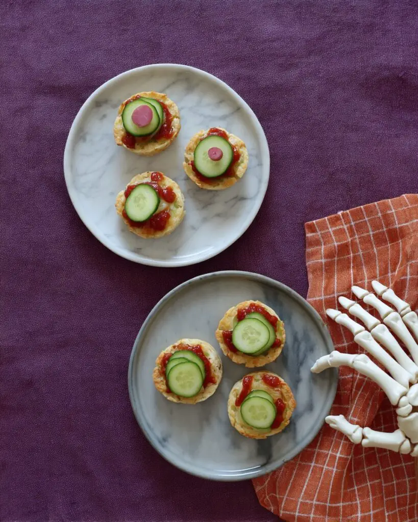 Bite-Size Eyeballs for Halloween Recipe