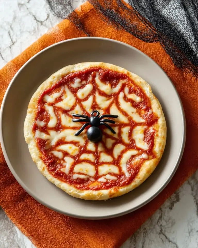 Spiderweb Pizzas Recipe