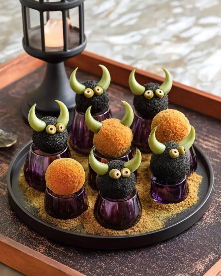 Halloween Cheese Balls Recipe
