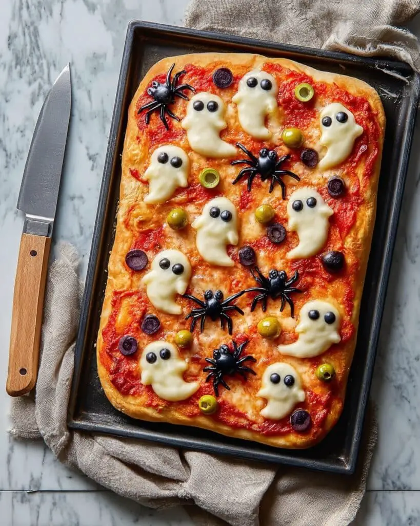 Ghostly Pizza Recipe