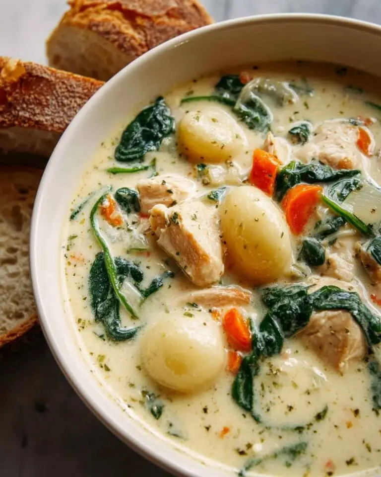 Olive Garden Chicken Gnocchi Soup Recipe