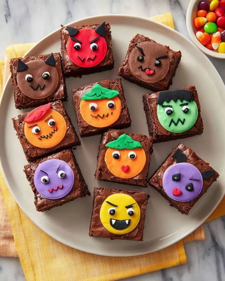 Cute Halloween Brownies Recipe
