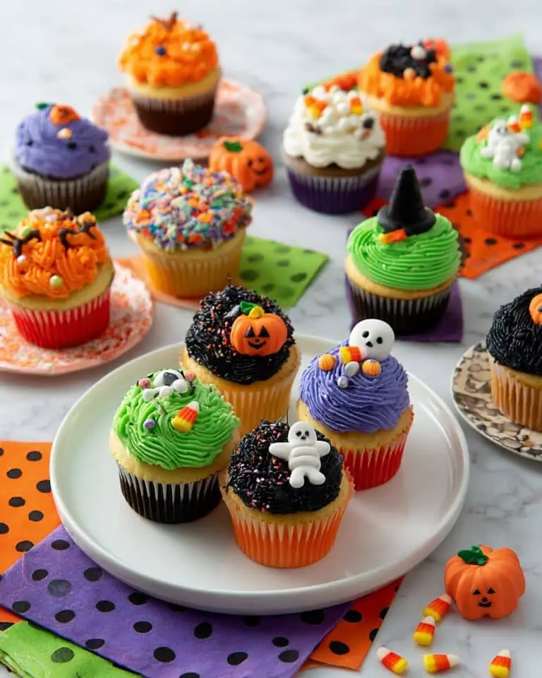 Halloween Mini Cupcakes Recipe