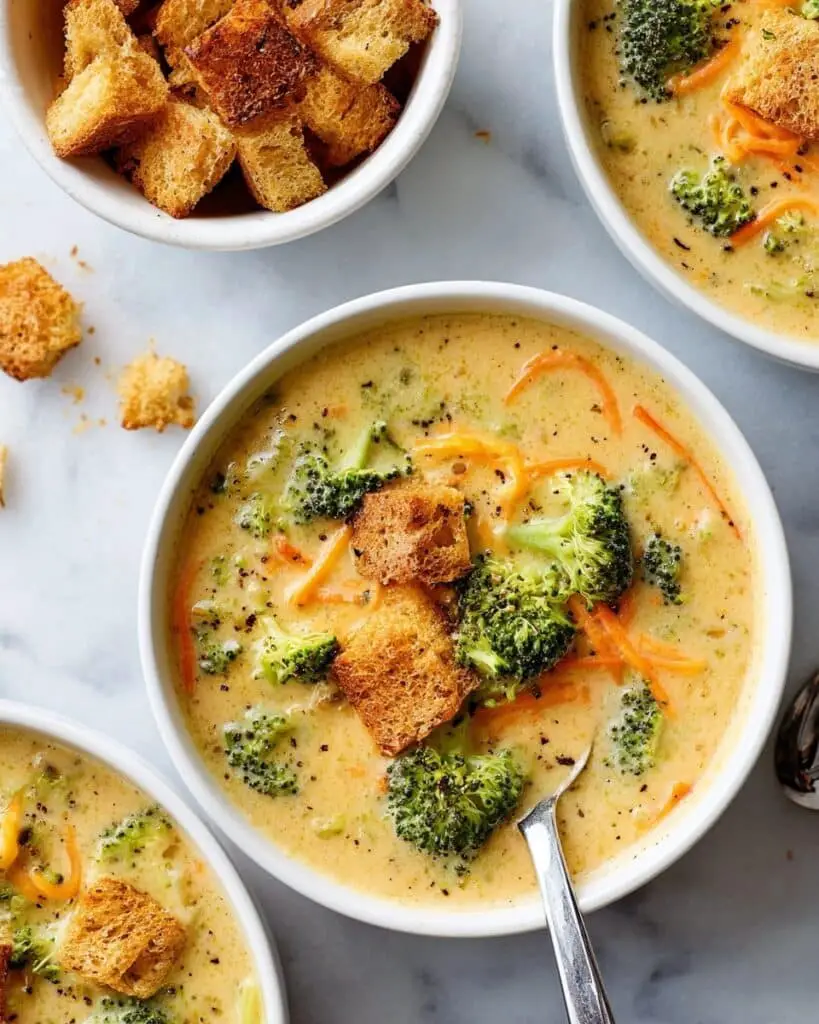 Broccoli and Cheddar Soup Recipe