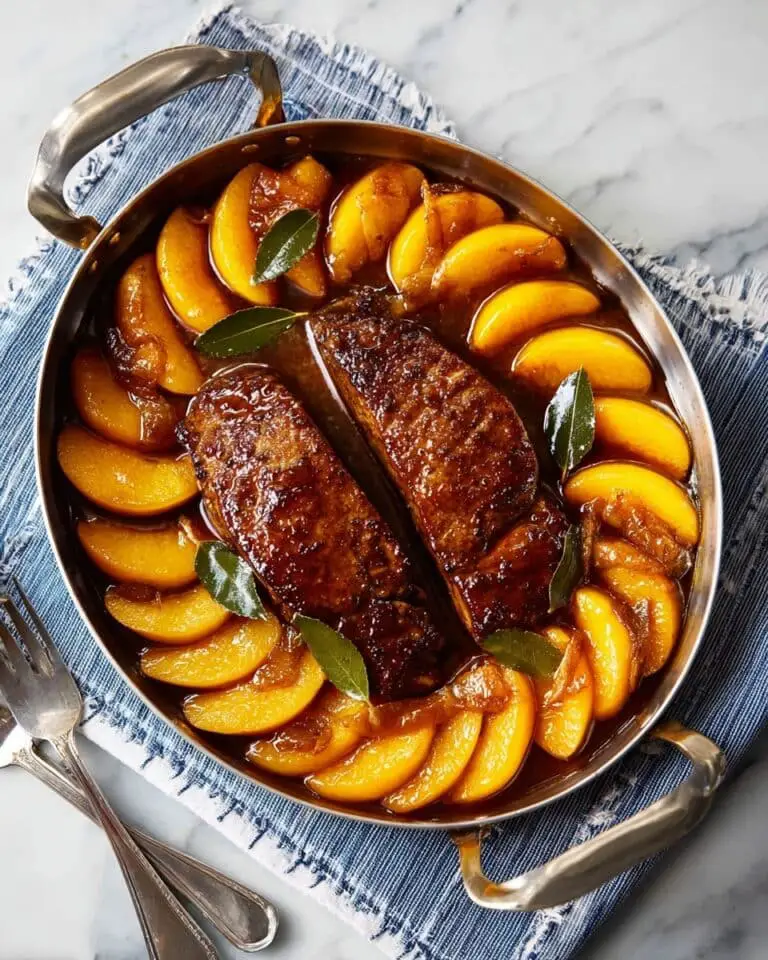 Roasted Pork Tenderloin with Apples and Sage Recipe