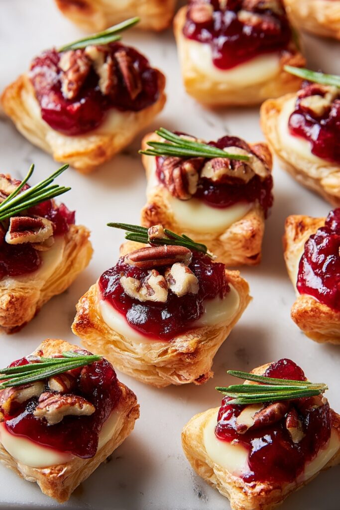 Cranberry Brie Bites Recipe